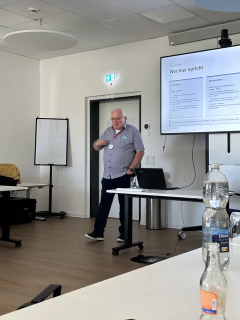 Vortrag im Seminarraum